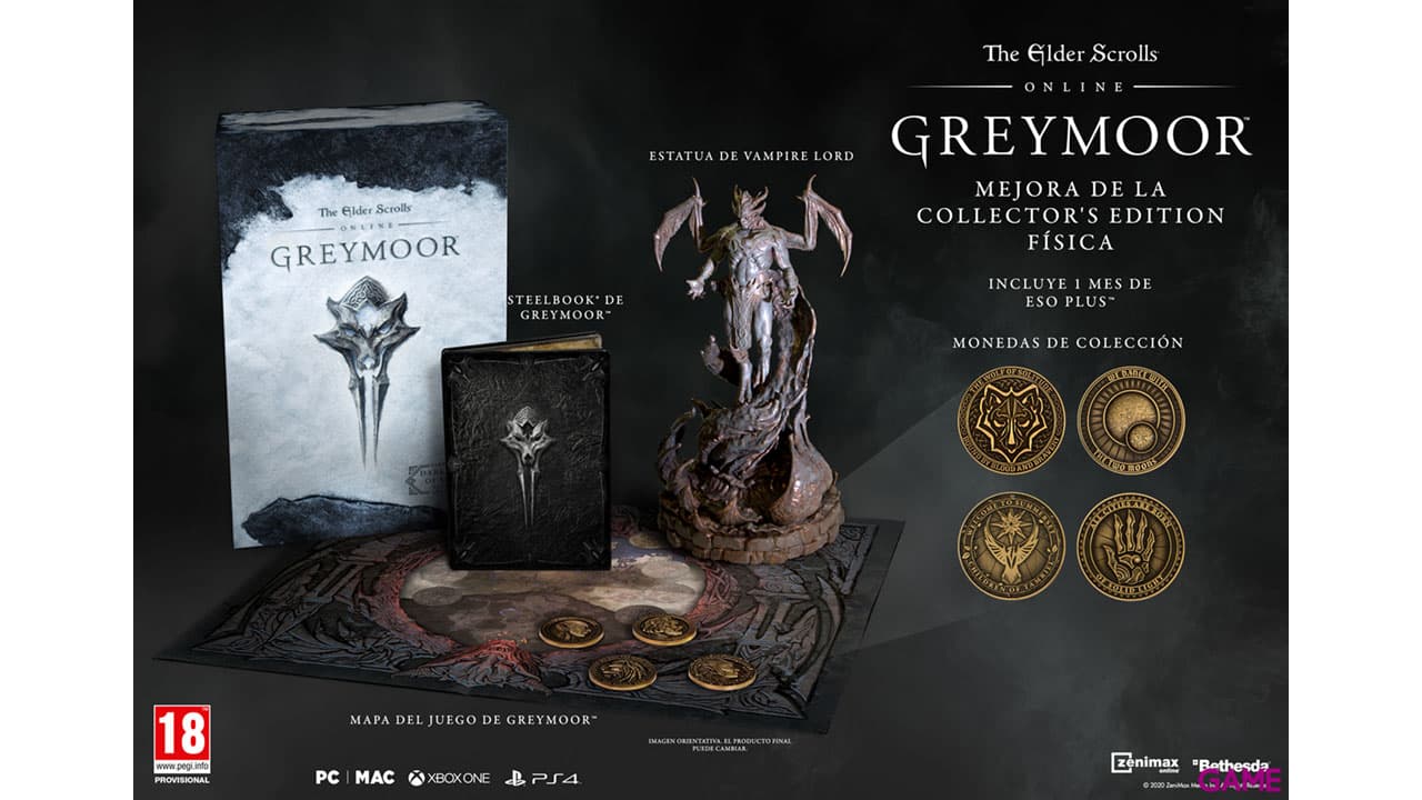 The Elder Scrolls Online Greymoor Collector’s Upgrade