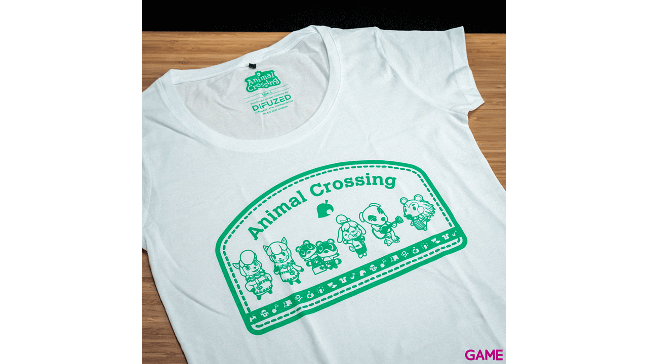 Camiseta Mujer Animal Crossing Talla S