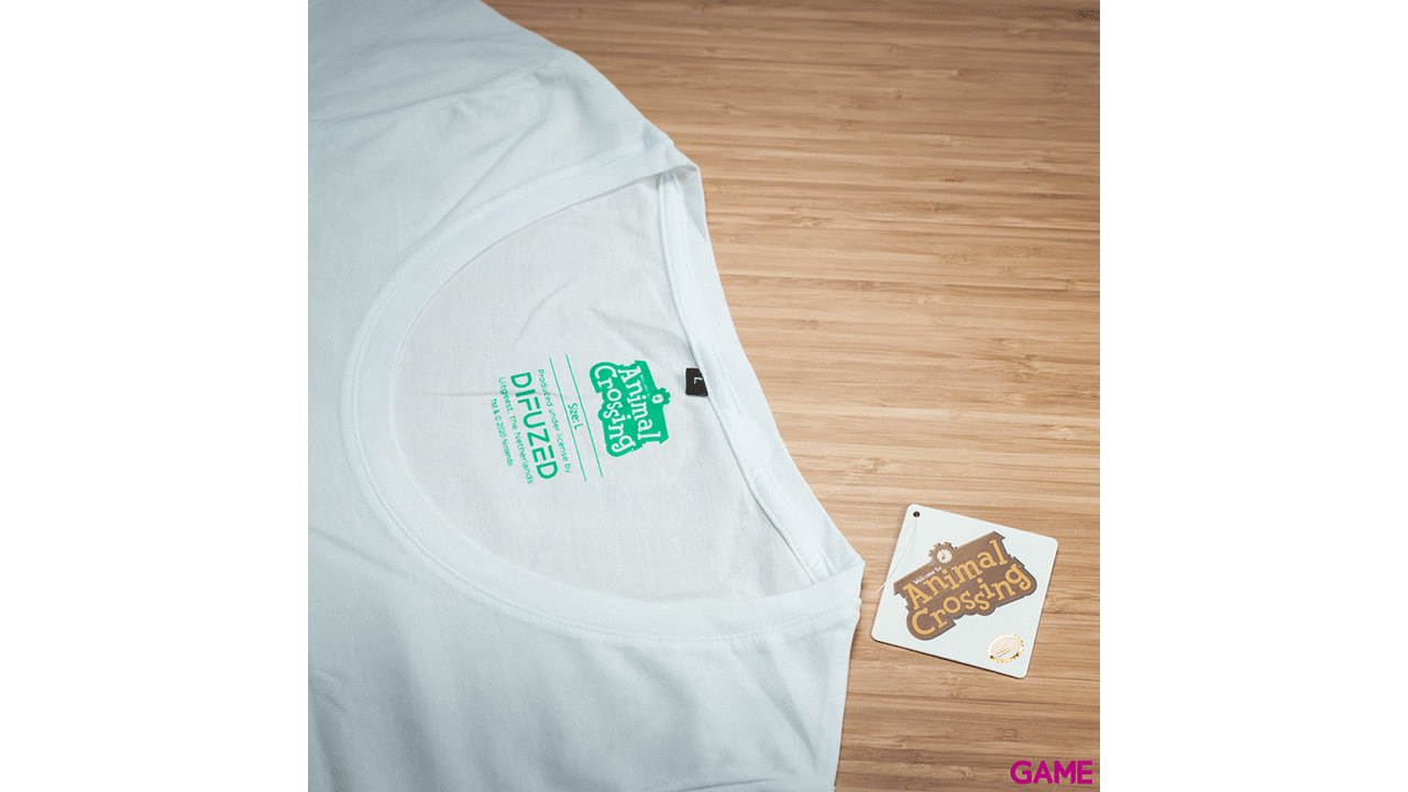 Camiseta Mujer Animal Crossing Talla S