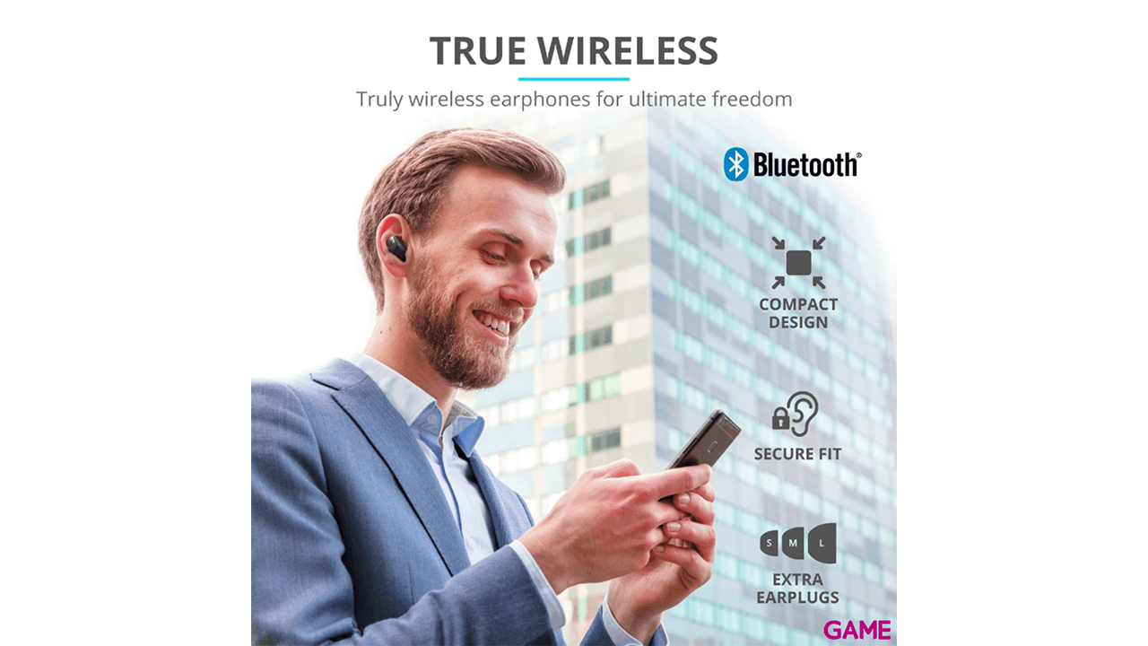 Trust Nika Compact Wireless Bluetooth 5.0 - Auriculares