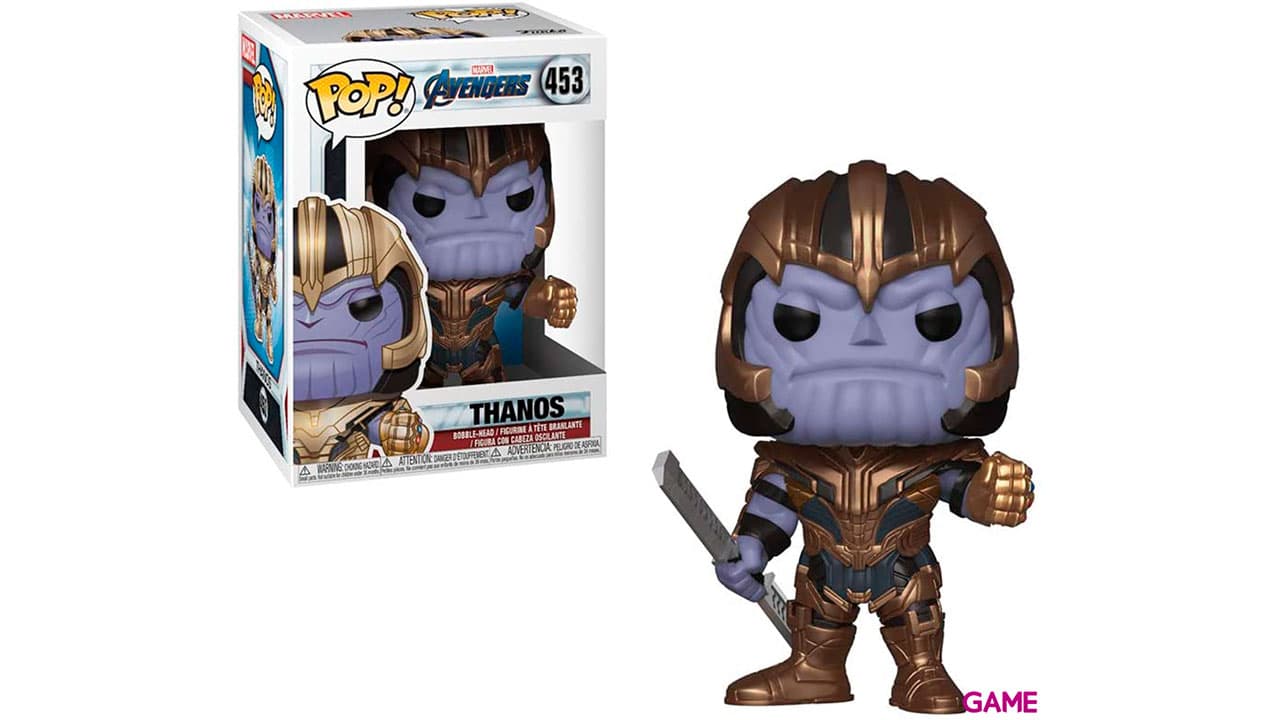 Figura POP Vengadores Endgame: Thanos 10" (25cm)