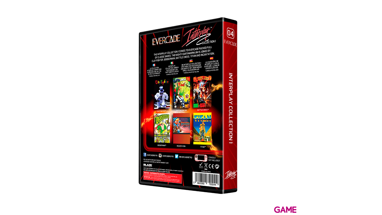 Cartucho Evercade Interplay 1