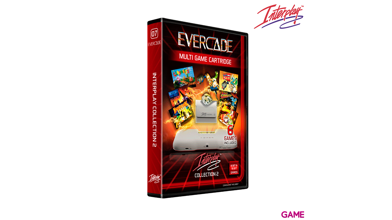 Cartucho Evercade Interplay 2