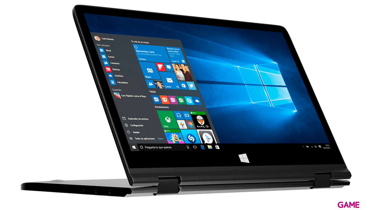 Primux ioxbook Tour 1302F - N3350 - 4GB RAM - 120GB SSD - 64GB eMMC - 13,3´´ Táctil - W10 - Ordenador Portátil
