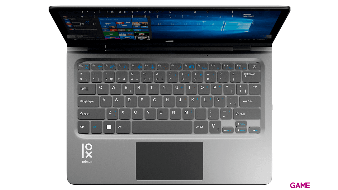 Primux ioxbook Tour 1302F - N3350 - 4GB RAM - 120GB SSD - 64GB eMMC - 13,3´´ Táctil - W10 - Ordenador Portátil
