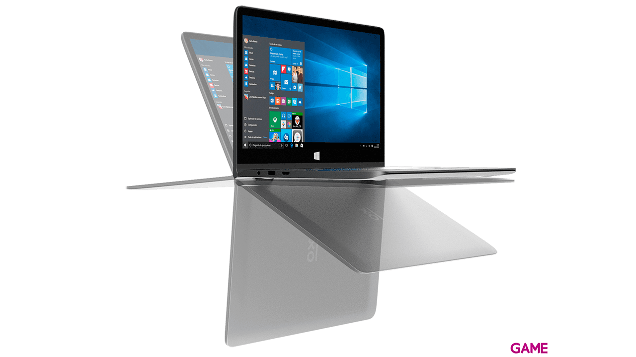 Primux ioxbook Tour 1302F - N3350 - 4GB RAM - 120GB SSD - 64GB eMMC - 13,3´´ Táctil - W10 - Ordenador Portátil