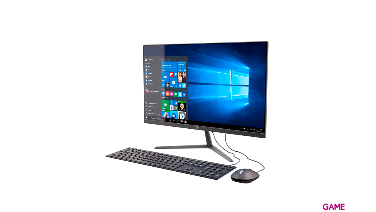 Primux AIO 2401F - Intel J4005 - 4GB - 120GB SSD + 64GB eMMC -  23,8´´ Táctil - W10 - Ordenador All in One