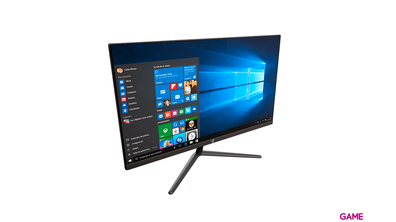 Primux AIO 2401F - Intel J4005 - 4GB - 120GB SSD + 64GB eMMC -  23,8´´ Táctil - W10 - Ordenador All in One