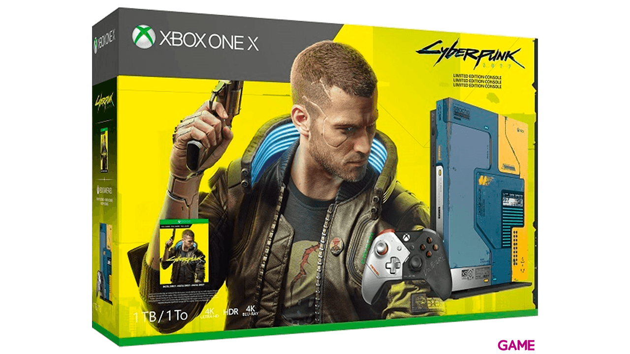 Xbox One X Cyberpunk 2077