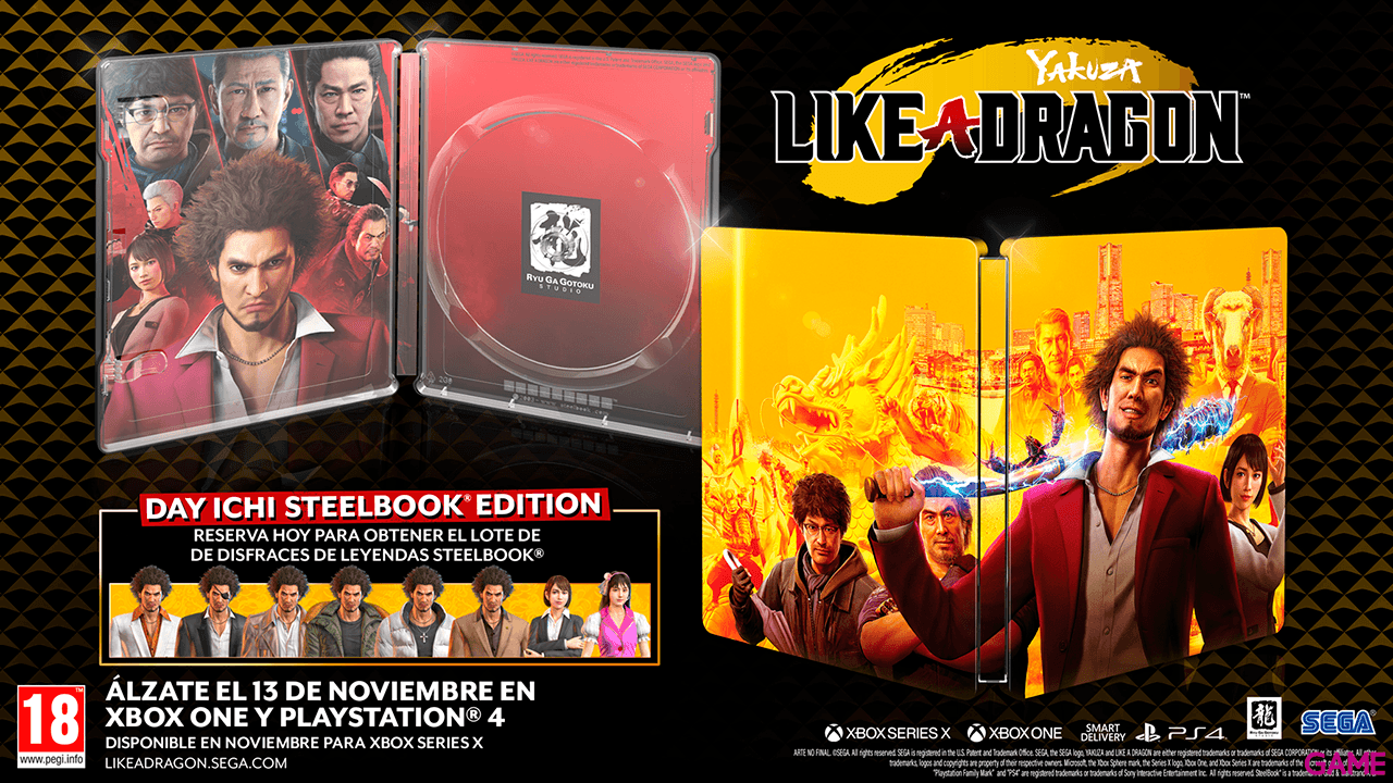 Yakuza Like a Dragon - Day Ichi Edition