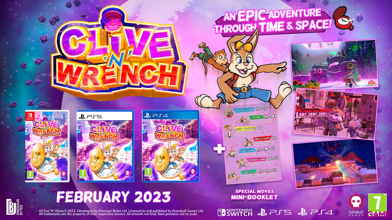 Clive ´N´ Wrench Nintendo Switch