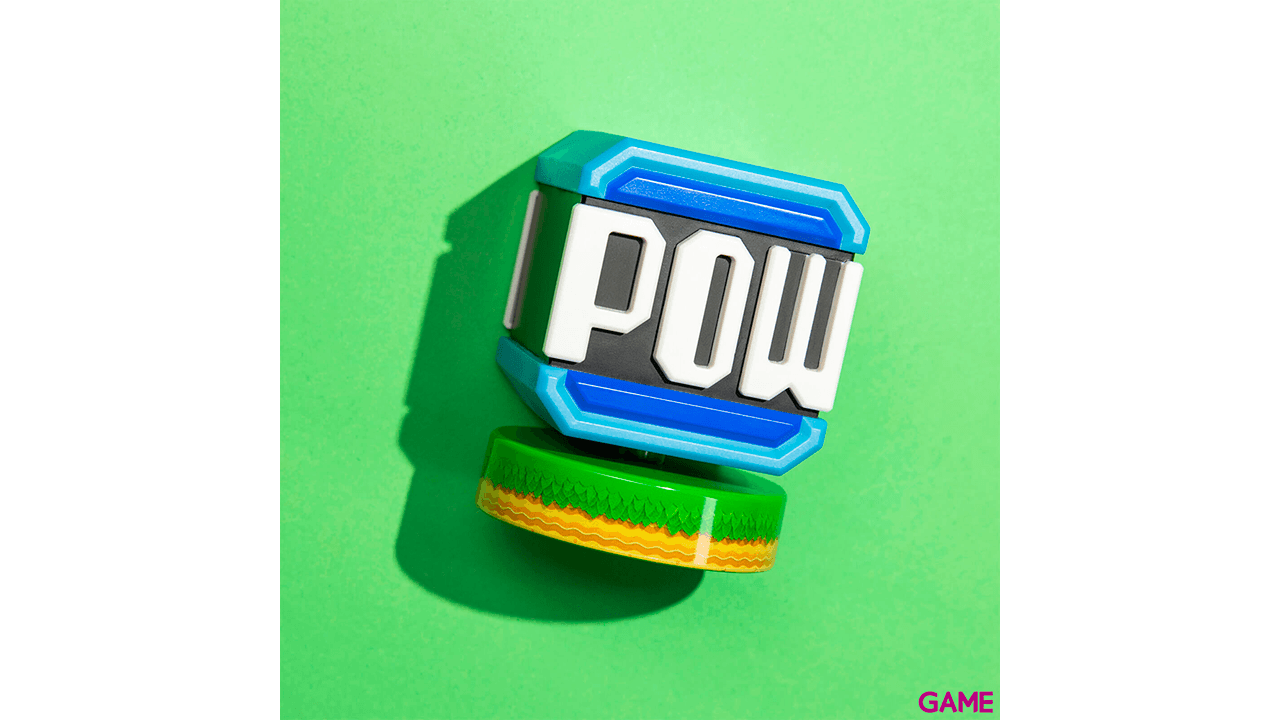 Lámpara Super Mario: Pow Block