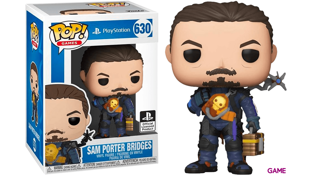 Figura POP Death Stranding: Sam con Armadura