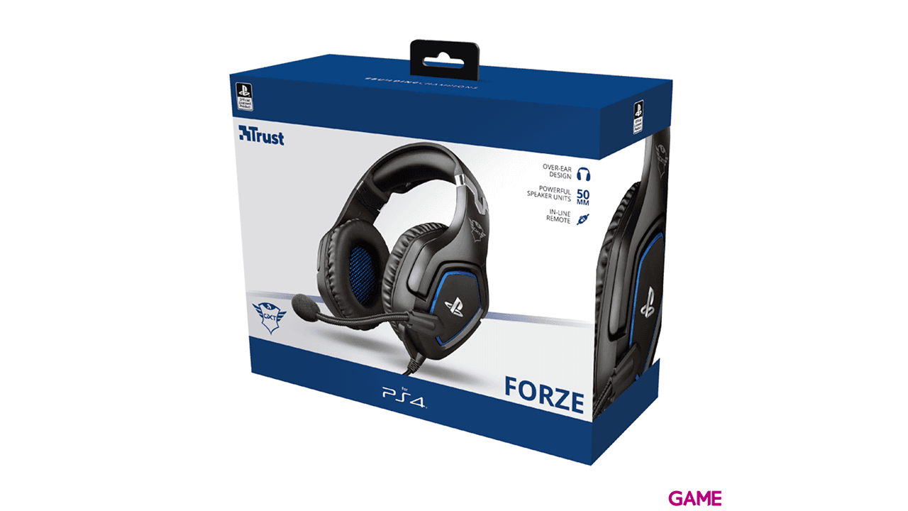 Trust GXT488 Forze PC - PS5 - PS4 - Switch - Licencia PlayStation - Auriculares Gaming