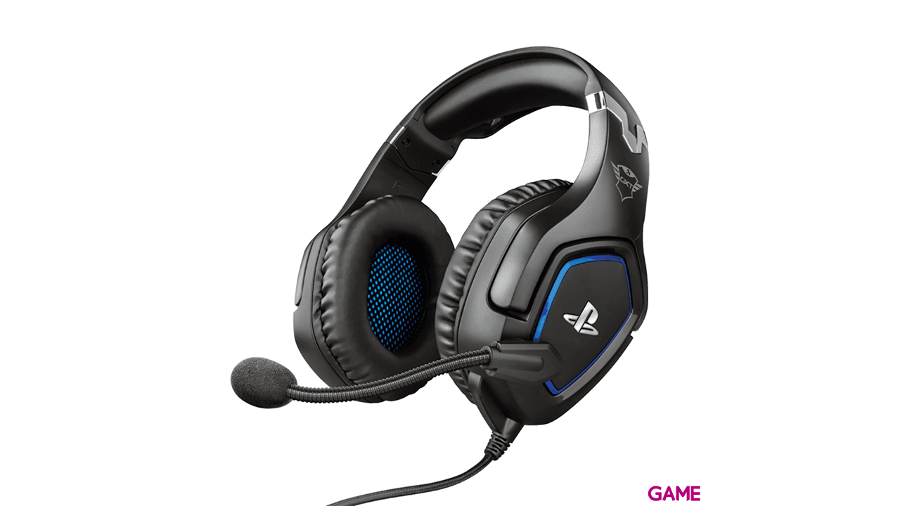 Trust GXT488 Forze-B Camo Azul PC - PS5 - PS4 - Switch - Licencia PlayStation - Auriculares Gaming