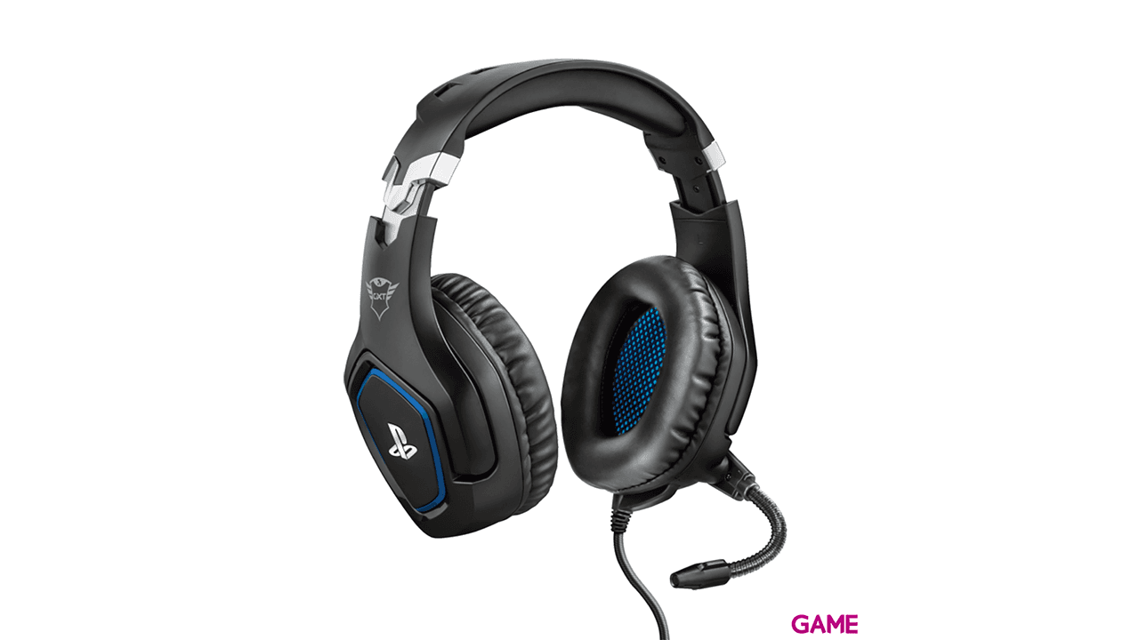 Trust GXT488 Forze-B Camo Azul PC - PS5 - PS4 - Switch - Licencia PlayStation - Auriculares Gaming