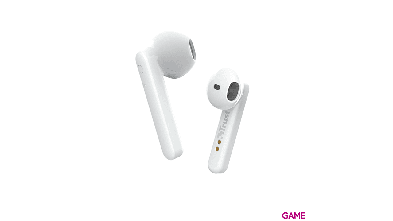 Trust Primo Touch Bluetooth Blanco - Auriculares