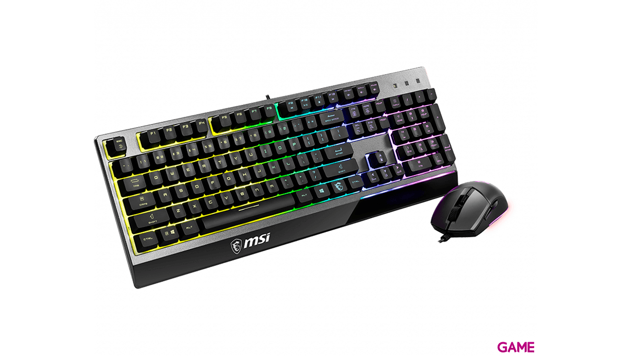 MSI Vigor GK30 Combo Teclado+Ratón RGB - Pack Gaming
