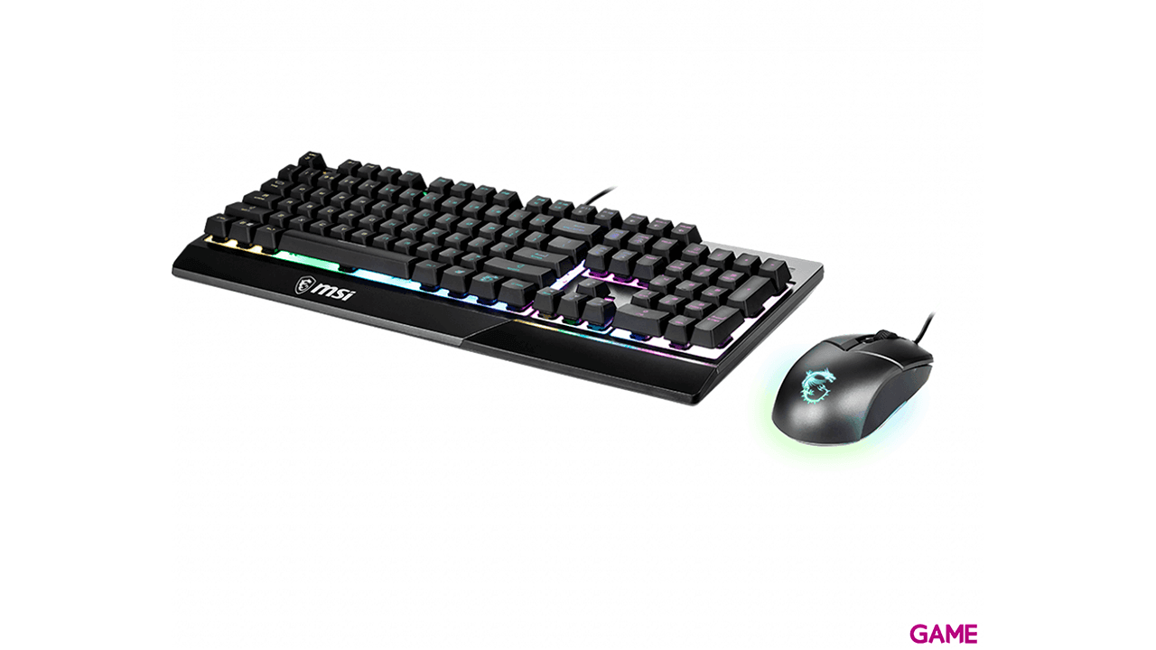 MSI Vigor GK30 Combo Teclado+Ratón RGB - Pack Gaming