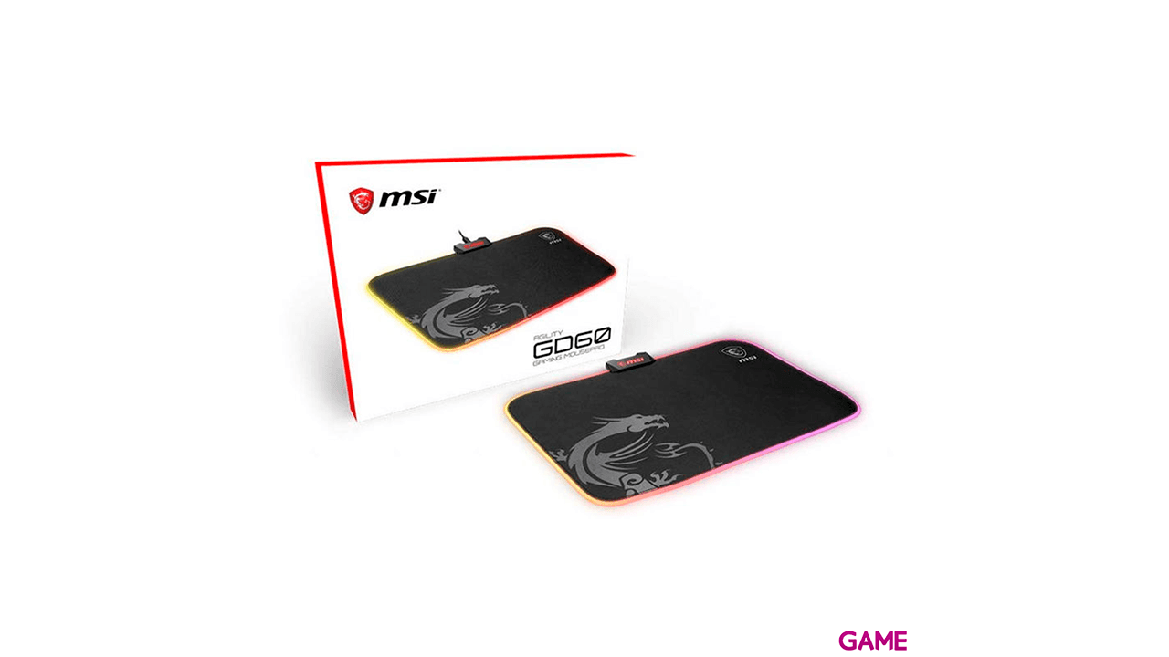 MSI AGILITY GD60 TELA RGB - Alfombrilla Gaming