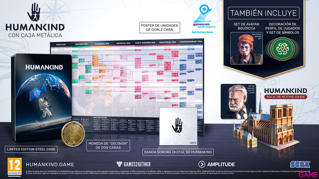 HUMANKIND - Limited Edition Steel Case