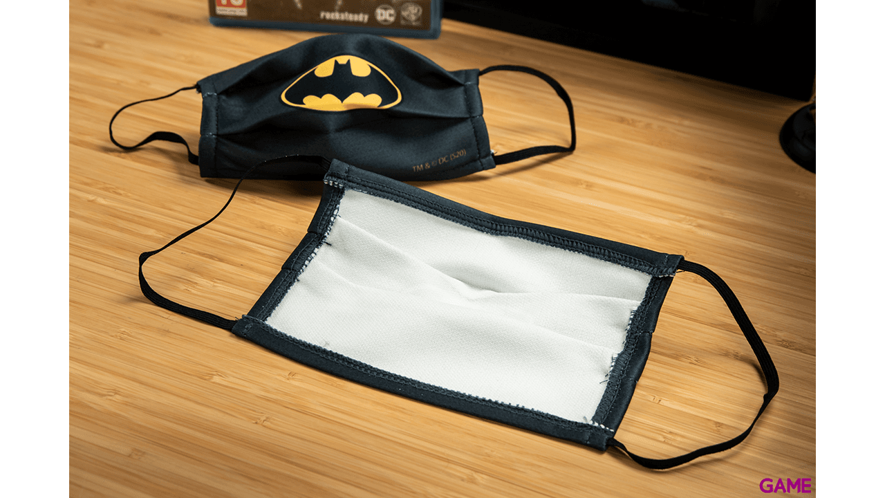 Mascarilla Batman Negro Pequeña