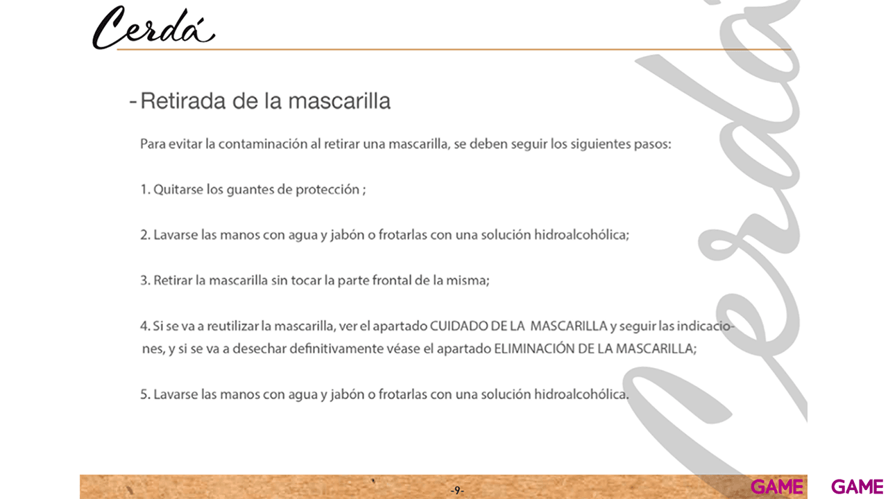 Mascarilla Superman Azul Oscuro Pequeña