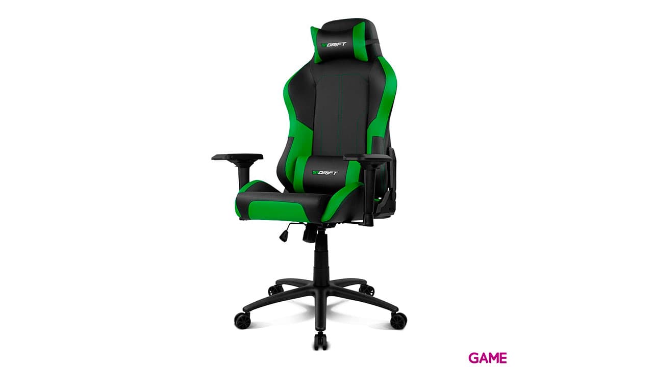 Drift DR250 Negro Verde - Silla Gaming