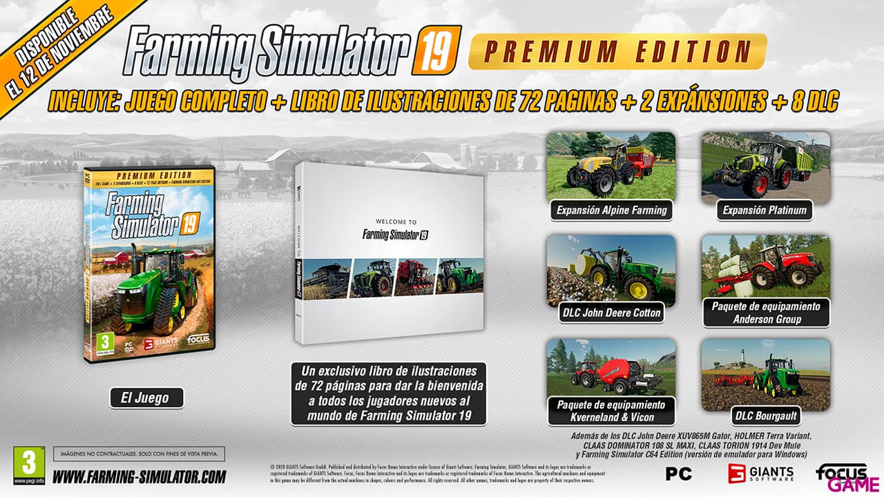 Farming Simulator 19 - Premium Edition