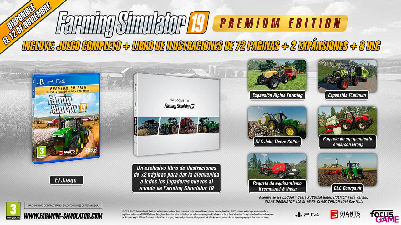 Farming Simulator 19 - Premium Edition