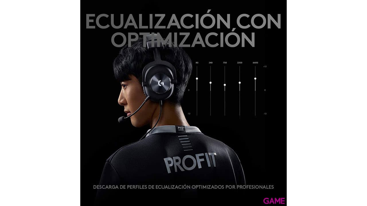 Logitech PRO X Wireless LIGHTSPEED USB - Auriculares Gaming Inalámbricos