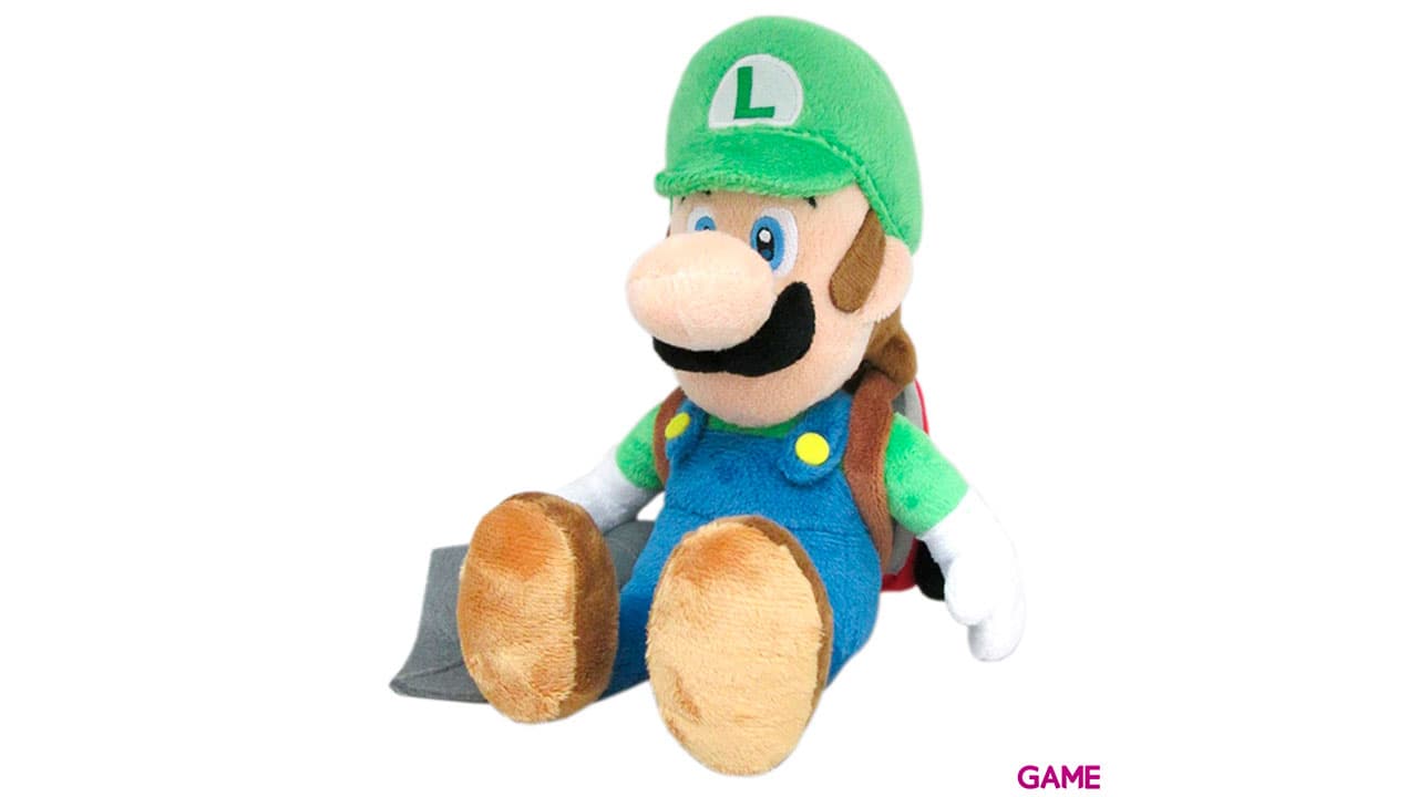 Peluche Luigi´s Mansion: Luigi Poltergust 5.000