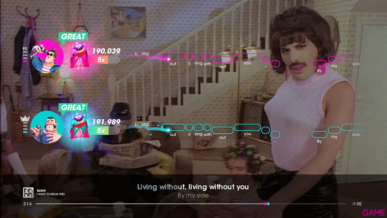 Let´s Sing Queen + 2 Micrófonos PS4