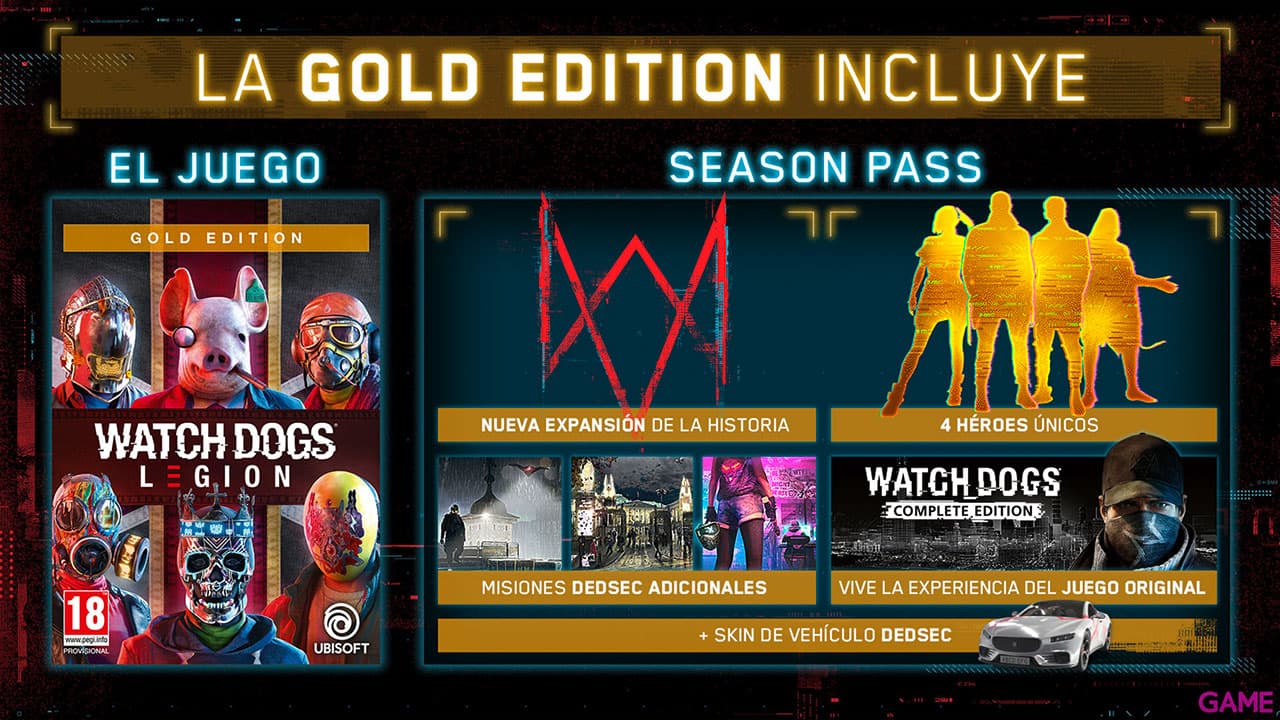 Watch Dogs Legion Gold