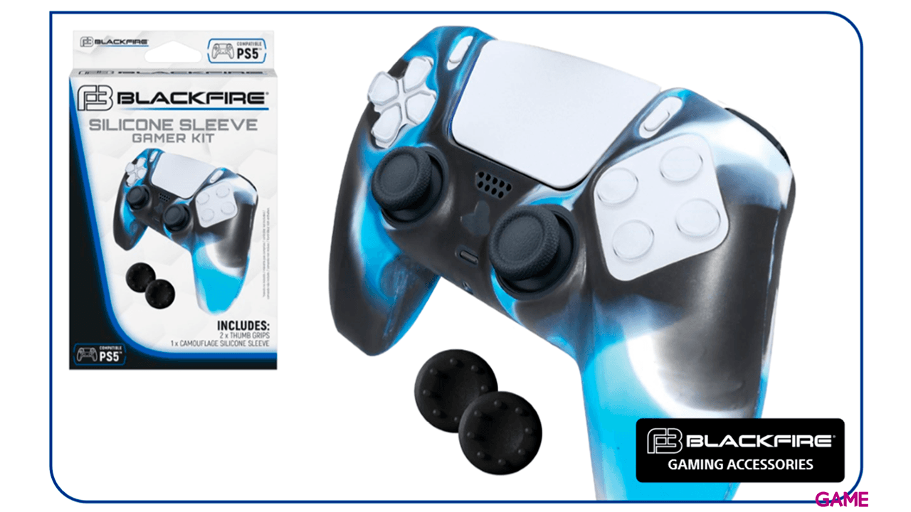 Funda Silicona Ardistel Blackfire Gamer Kit