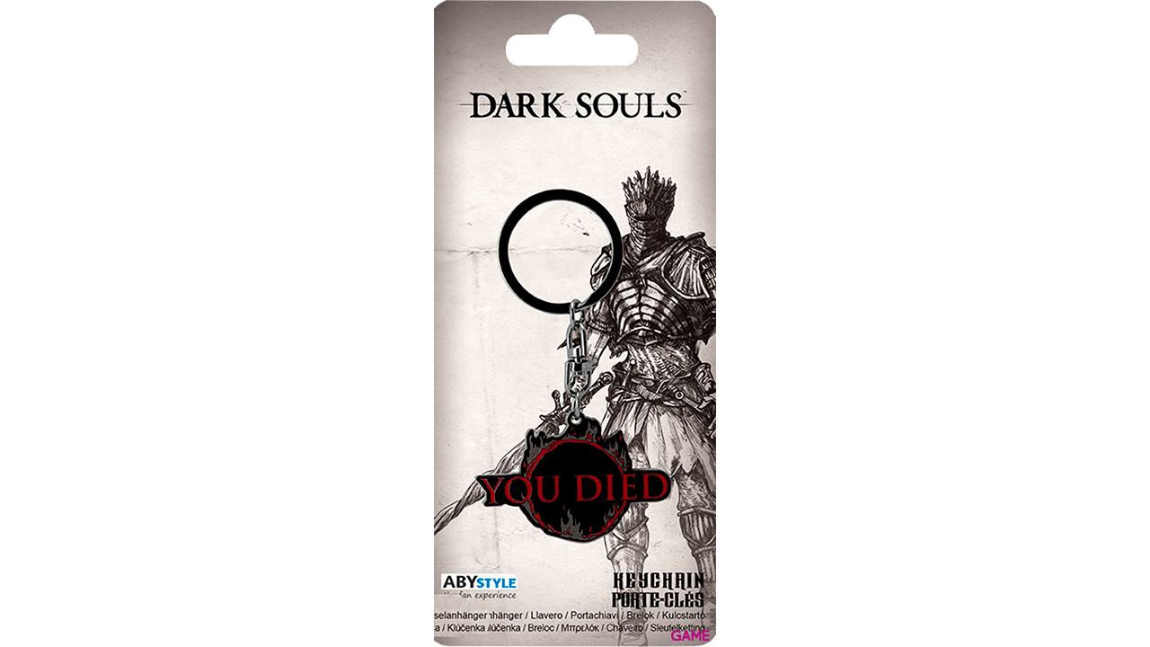 Llavero Dark Souls "You Died"