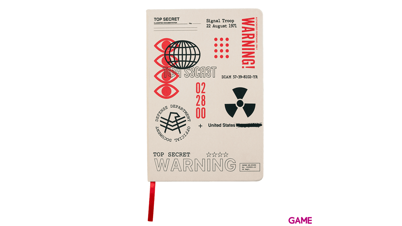 Cuaderno Call of Duty Cold War: Top Secret