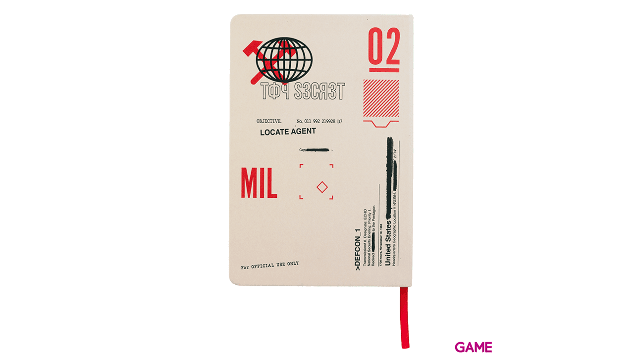 Cuaderno Call of Duty Cold War: Top Secret