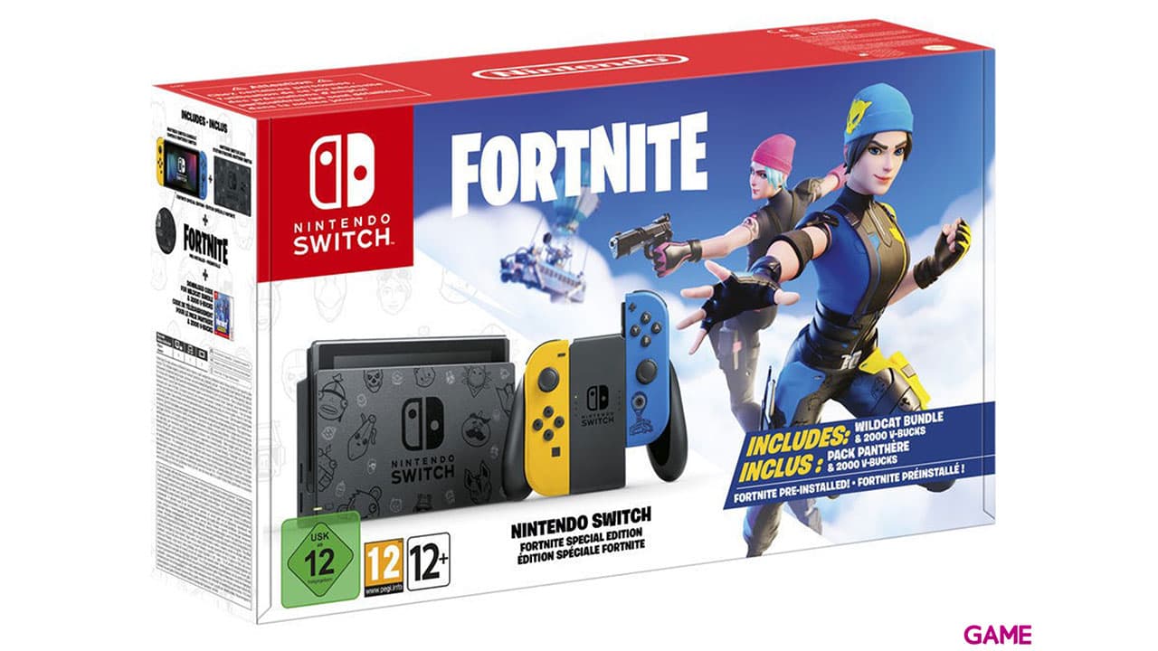 Nintendo Switch Edición Especial Fortnite