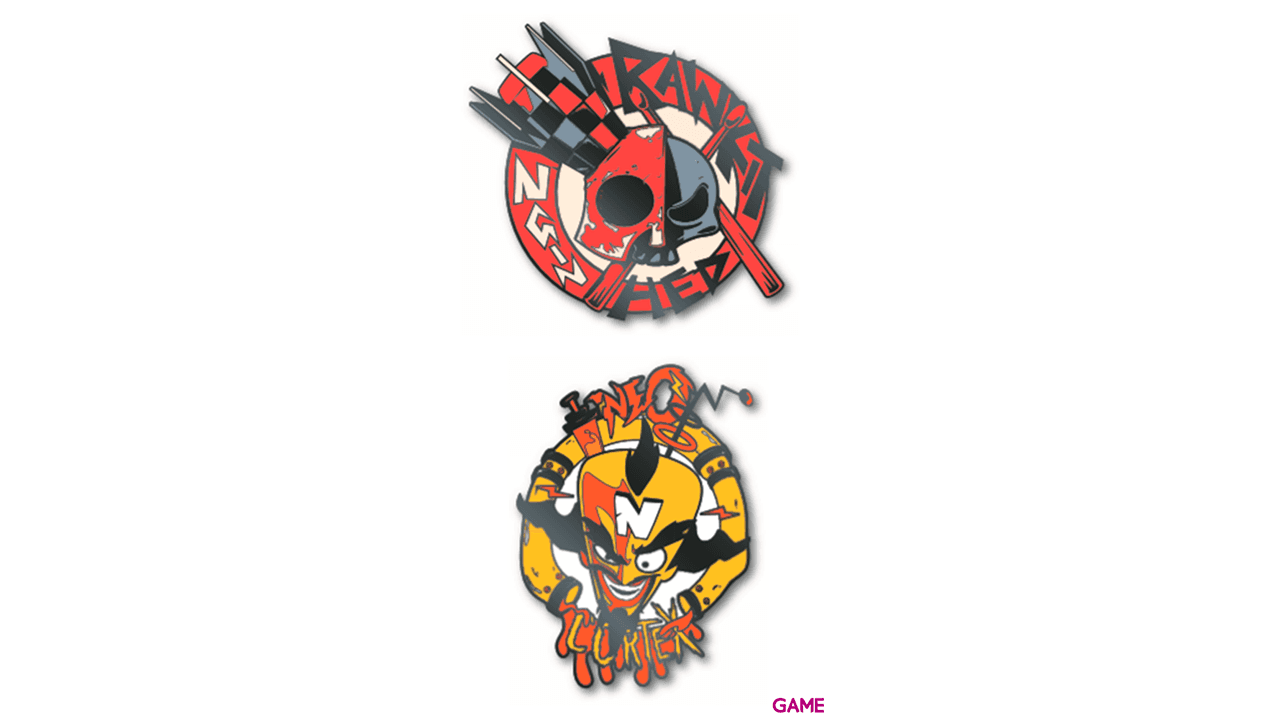 Set de Pins Crash Bandicoot Pin Kings 1.2