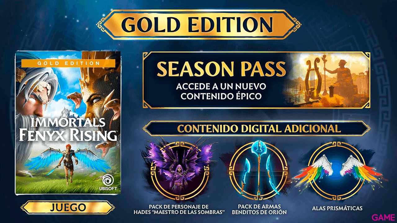 Immortals Fenyx Rising Gold Edition