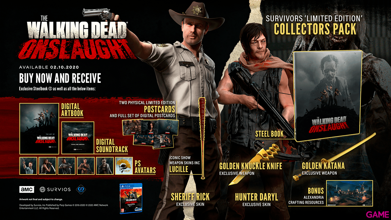 The Walking Dead Onslaught Survivors Edition VR