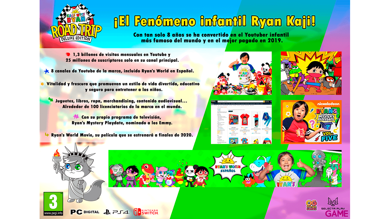 Carreras con Ryan - Edición Especial PS4