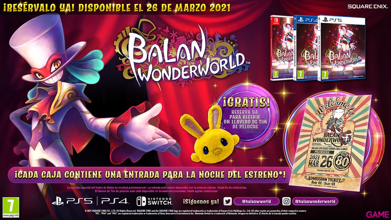 Balan Wonderworld PS5