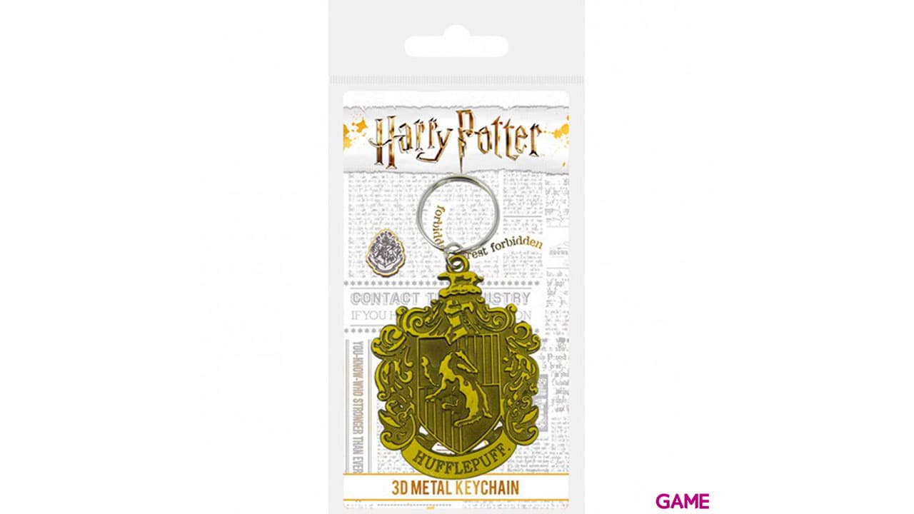 Llavero de Metal Harry Potter: Hufflepuff