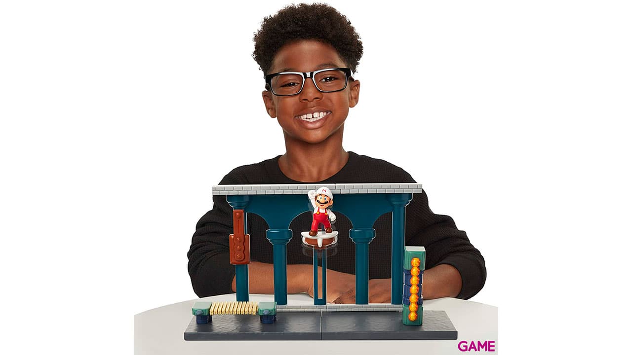 Playset Nintendo: Castillo De Lava
