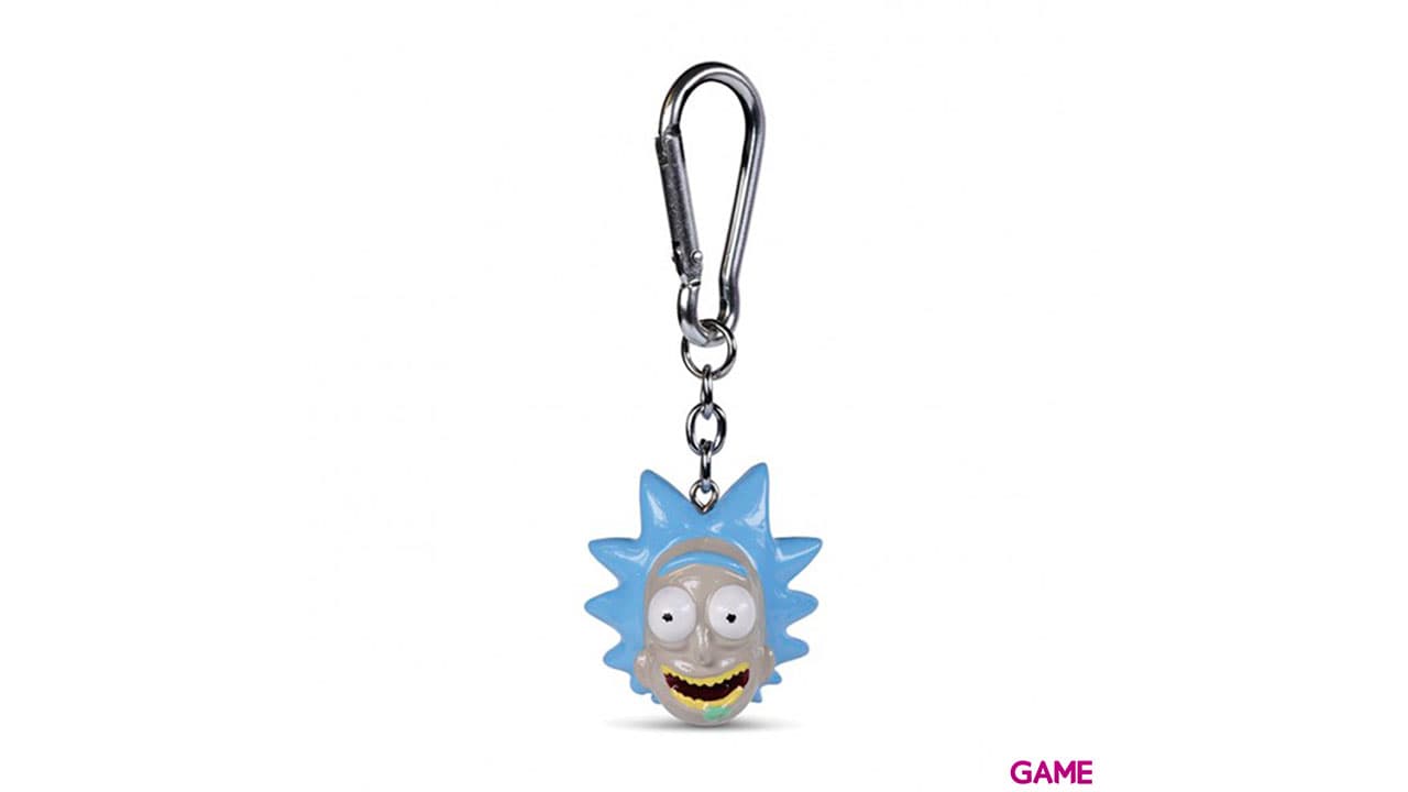 Llavero de Poliresina Rick y Morty : Rick