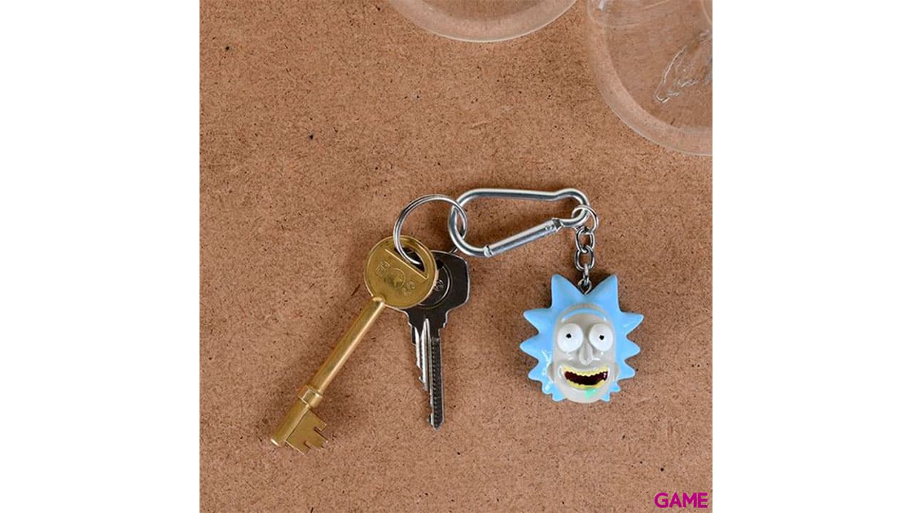 Llavero de Poliresina Rick y Morty : Rick