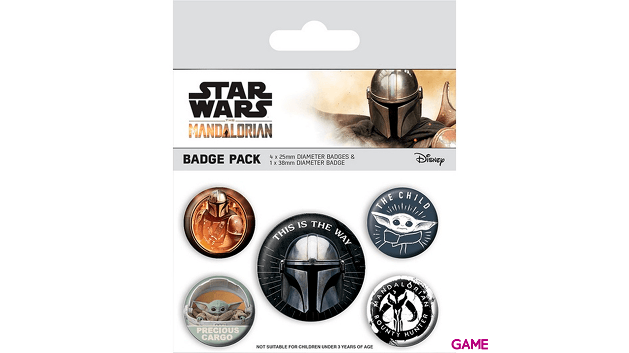 Pack de Chapas Star Wars This Is The Way