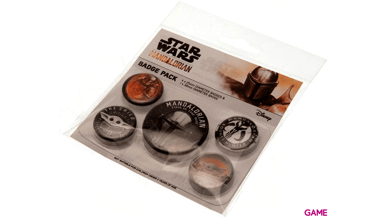 Pack de Chapas Star Wars This Is The Way